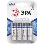 Батарейки ЭРА LR6-4BL SUPER Alkaline (80/640/20480)