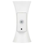 Декоративная подсветка ЭРА WL42 WH+GD светодиодная 10Вт 3500К белый/золото IP54 для интерьера, фасадов зданий