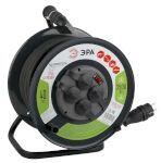 ЭРА Удлинитель силовой RMx-4es-3x2.5-40m-IP44(KG) на м. катушке c/з 4 гн 40м КГ 3х2.5 (1/32)