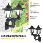 ERASV01-01 ЭРА ЭРА Садовый светильник на солнечной батарее, пластик, черный, 150 см (12/96)