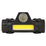 Фонарь налобный светодиодный Трофи GA-101 аккумуляторный 3 Вт COB + 3 Вт LED 2 режима магнит