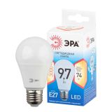 Лампа светодиодная ЭРА LED A60-13W-827-E27 QX (диод, груша, 9,7Вт, теплый свет, E27)