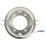KL70 СН /1 Светильник ЭРА под лампу Gx53  тонкий, 220V, 13W, хром (40/2200)
