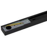 Комплект ЭРА TR-SET-200-1PT-PC BK шинопровод однофазный с профилем для натяжного потолка 2м черный