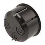 Коробка установочная ЭРА  KUP-73-45-m-black для полых стен саморезы металлические лапки черная IP20