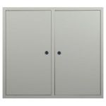 Корпус металлический навесной ЭРА ЩРН-72 2-х дверный (540х600х120) IP31 УХЛЗ серый