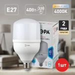 Лампа светодиодная ЭРА STD LED POWER T120-40W-4000-E27 E27 / Е27 40 Вт колокол нейтральный белый свет