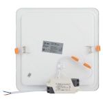 LED 2-18-4K Светильник ЭРА светодиодный квадратный LED 18W 220V 4000K (20/360)