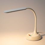 Настольный светильник ЭРА NLED-481-10W-W светодиодный с RGB ночником белый
