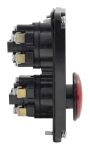 Пост кнопочный ПКЕ 122-2   У2 красный гриб IP54