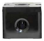 Пост кнопочный ПКЕ 212-1   У3 черный IP40
