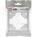Рамка для розеток и выключателей ЭРА Galaxy 15-5001-03 на 1 пост алюминий