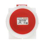 Розетка 1152 стац.  ОУ 3P+PE+N    16А  380В  IP67
