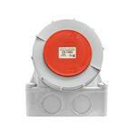 Розетка 1452 стац.  ОУ 3P+PE+N   125А  380В  IP67