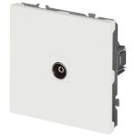 Розетка ЭРА Galaxy 15-3101-08 TV одиночная IP20 белый матовый