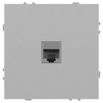 Розетка ЭРА Galaxy 15-3107-03 информационная RJ45 IP20 алюминий