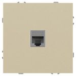 Розетка ЭРА Galaxy 15-3107-04 информационная RJ45 IP20 шампань