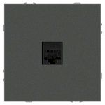 Розетка ЭРА Galaxy 15-3107-06 информационная RJ45 IP20 графит