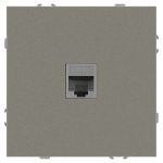 Розетка ЭРА Galaxy 15-3107-07 информационная RJ45 IP20 титан