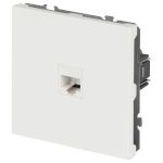 Розетка ЭРА Galaxy 15-3107-08 информационная RJ45 IP20 белый матовый