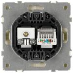 Розетка ЭРА Galaxy 15-3110-02 комбинированная RJ45+TV IP20 слоновая кость