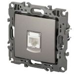 Розетка ЭРА Серия 12 12-3107-16 информационная RJ45, титан