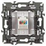 Розетка ЭРА Серия 12 12-3107-16 информационная RJ45, титан