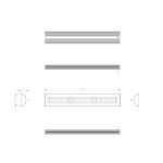 SPP-403-0-50K-150 ЭРА Cветильник cветодиодный подвесной IP65 150Вт 15750Лм 5000К Кп