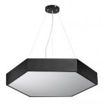 Светильник LED ЭРА Geometria SPO-122-B-40K-066 Hexagon 66Вт 4000К 4800Лм IP40 800*800*80 черный подвесной