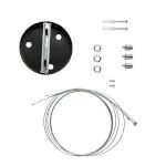 Светильник LED ЭРА Geometria SPO-122-B-40K-066 Hexagon 66Вт 4000К 4800Лм IP40 800*800*80 черный подвесной