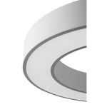 Светильник LED ЭРА Geometria SPO-133-W-40K-045 Ring 45Вт 4000K 3200Лм IP40 600*80 белый подвесной драйвер внутри