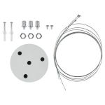 Светильник LED ЭРА Geometria SPO-133-W-40K-045 Ring 45Вт 4000K 3200Лм IP40 600*80 белый подвесной драйвер внутри