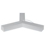 Светильник LED ЭРА Geometria SPO-142-W-40K-044 Igrek 44Вт 4000K 3000Лм IP40 800*80 белый подвесной драйвер внутри