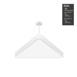 Светильник LED ЭРА Geometria SPO-151-W-40K-030 Delta 30Вт 4000К 2900Лм IP40 600*600*80 белый подвесной