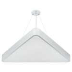 Светильник LED ЭРА Geometria SPO-151-W-40K-030 Delta 30Вт 4000К 2900Лм IP40 600*80 белый подвесной драйвер внутри
