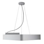 Светильник LED ЭРА Geometria SPO-154-W-40K-042 Delta 42Вт 4000К 2300Лм IP40 800*800*80 белый подвесной