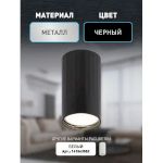 Светильник настенно-потолочный спот ЭРА OL32 BK MR16 GU10 IP20 черный