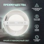 Светильник светодиодный ЭРА LED 19-12-4K накладной круглый 12Вт 4000К
