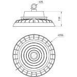 Светильник светодиодный ЭРА SPP-407-090-50K-150 150Вт 5000K IP65 КСС Г 90° гарантия 5 лет