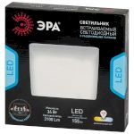 Светильник светодиодный встраиваемый ЭРА LED 12-36-4K квадратный регулируемый 36Вт 4000K