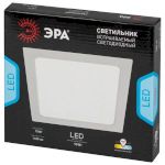 Светильник светодиодный встраиваемый ЭРА LED 18-15-4K квадратный 15Вт 4000К