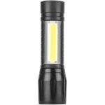Светодиодный фонарь Трофи UA-101 аккумуляторный 3Вт LED + 3Вт COB оптический Zoom 3 режима
