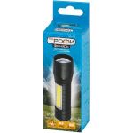 Светодиодный фонарь Трофи UA-101 аккумуляторный 3Вт LED + 3Вт COB оптический Zoom 3 режима