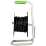 Удлинитель силовой ЭРА GREEN LINE KAT-2x0.75-20m Greenline на катушке пластик 4 розетки без заземления 20м ПВС 2x0.75мм2