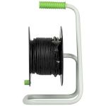 Удлинитель силовой ЭРА GREEN LINE KAT-2x1-20m Greenline на катушке пластик 4 розетки без заземления 20м ПВС 2x1мм2