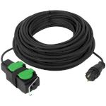 Удлинитель силовой ЭРА GREEN LINE UDL-KG-2x2,5m-30m-IP44 с крышками 4 розетки 30м КГ 2x2.5мм2 IP44