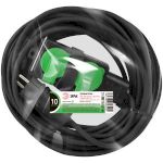 Удлинитель силовой ЭРА GREEN LINE UDL-KG-3x2,5m-10m-IP44 с крышками с заземлением 4 розетки 10м КГ 3x2.5мм2 IP44
