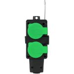 Удлинитель силовой ЭРА GREEN LINE UDL-KG-3x2,5m-30m-IP44 с крышками с заземлением 4 розетки 30м КГ 3x2.5мм2 IP44