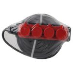 Удлинитель силовой ЭРА UK-4e-3x1,5-30m-IP44(KG) с заземлением 4 розетки каучук 30м КГ 3х1,5мм2 IP44