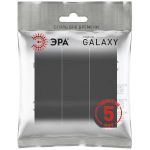 Выключатель ЭРА Galaxy 15-1107-05 тройной 10АХ-250В IP20 антрацит